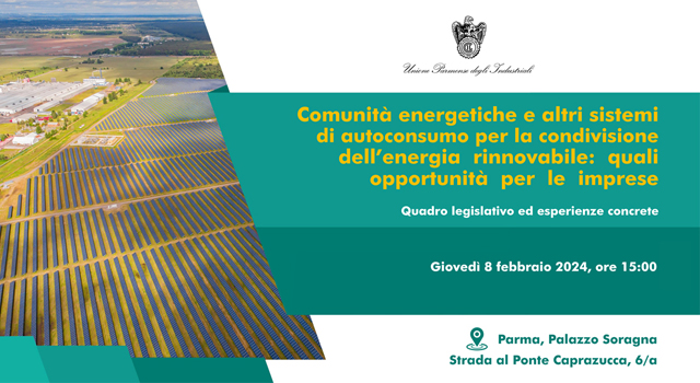 Comunit� Energetiche e altri sistemi di autoconsumo per la condivisione dell'energia rinnovabile